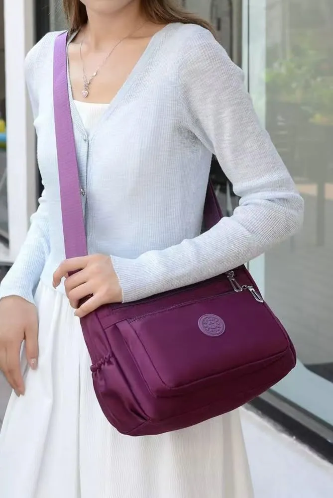 Nylon Handbags for Women Designer Shoulder Bag Top Handle Crossbody Bags Designer Satchel Purse with Strap