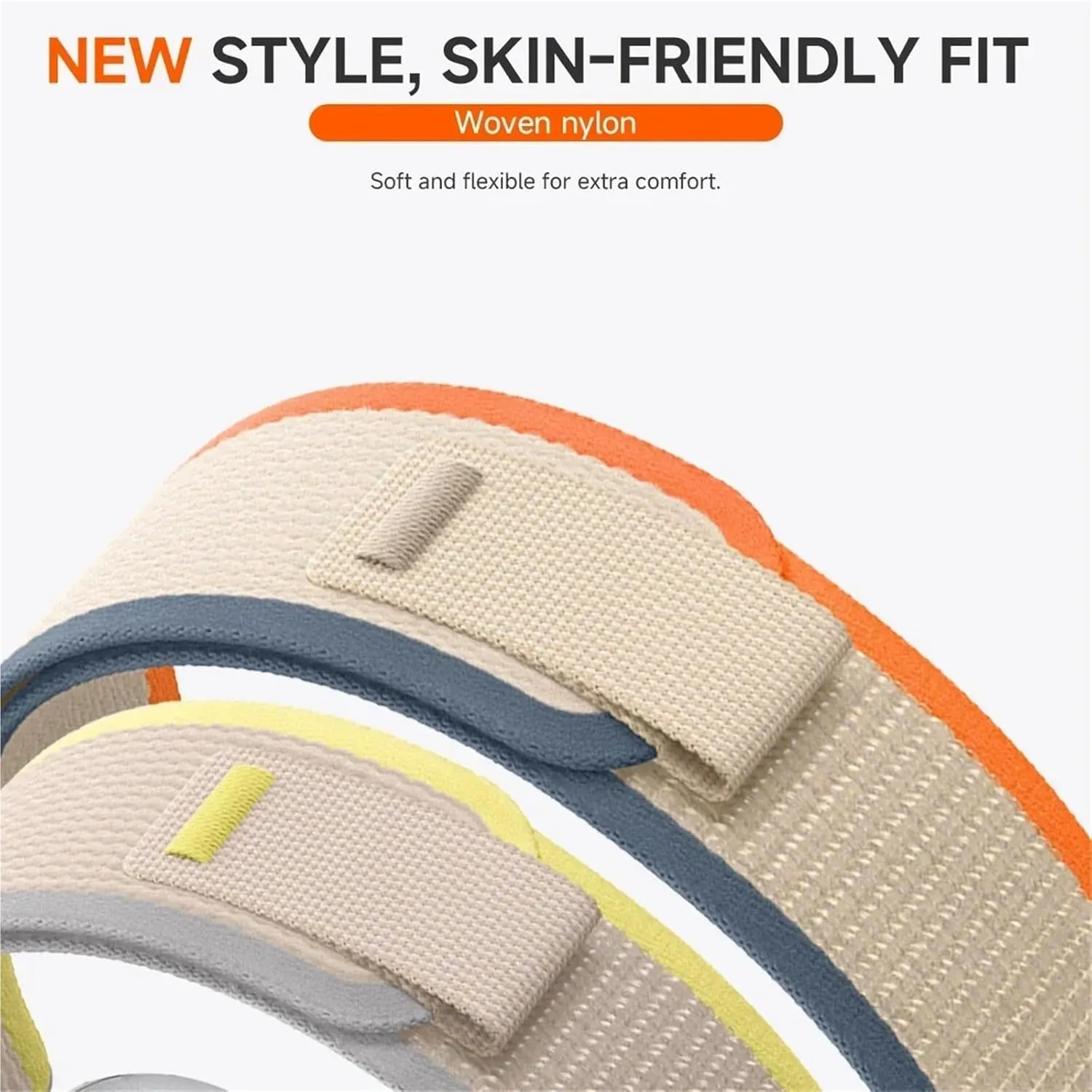 Nylon Strap for Samsung Galaxy Watch Ultra 47mm No Gaps Sports Bracelet Watchband for Samsung Watch Ultra band Correa
