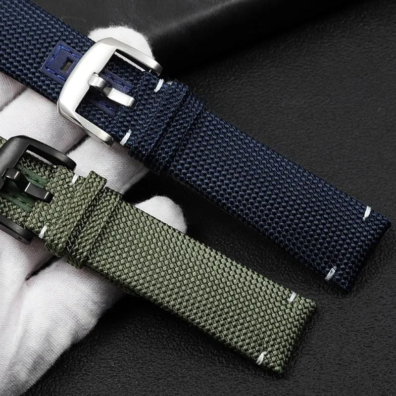 Nylon Watch Strap For MIDO Ocean Star M042 Commander M026.629 Men's Watchband 22mm