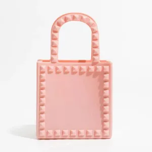 Oksana Rivet Trim Jelly Micro Box Totes