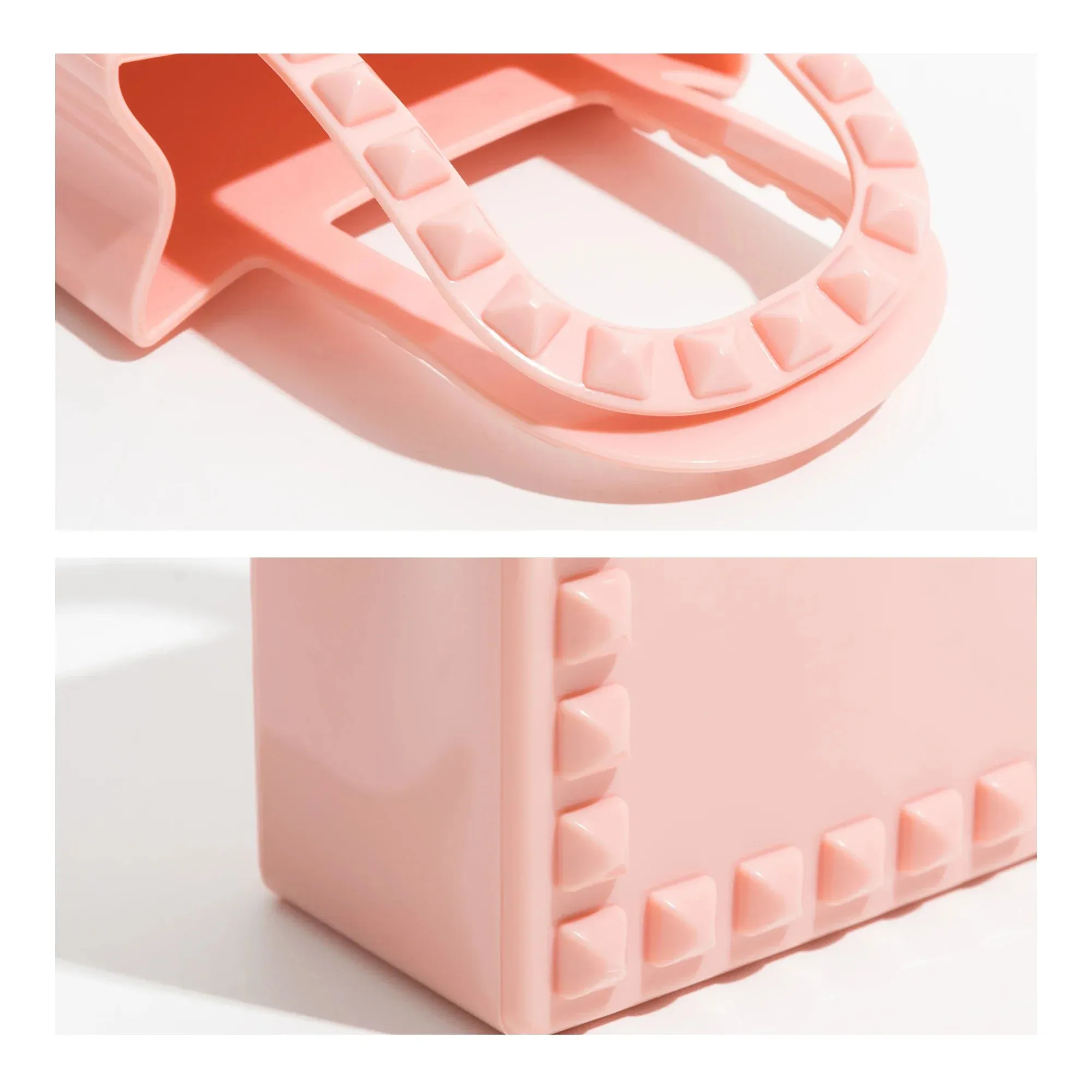 Oksana Rivet Trim Jelly Micro Box Totes