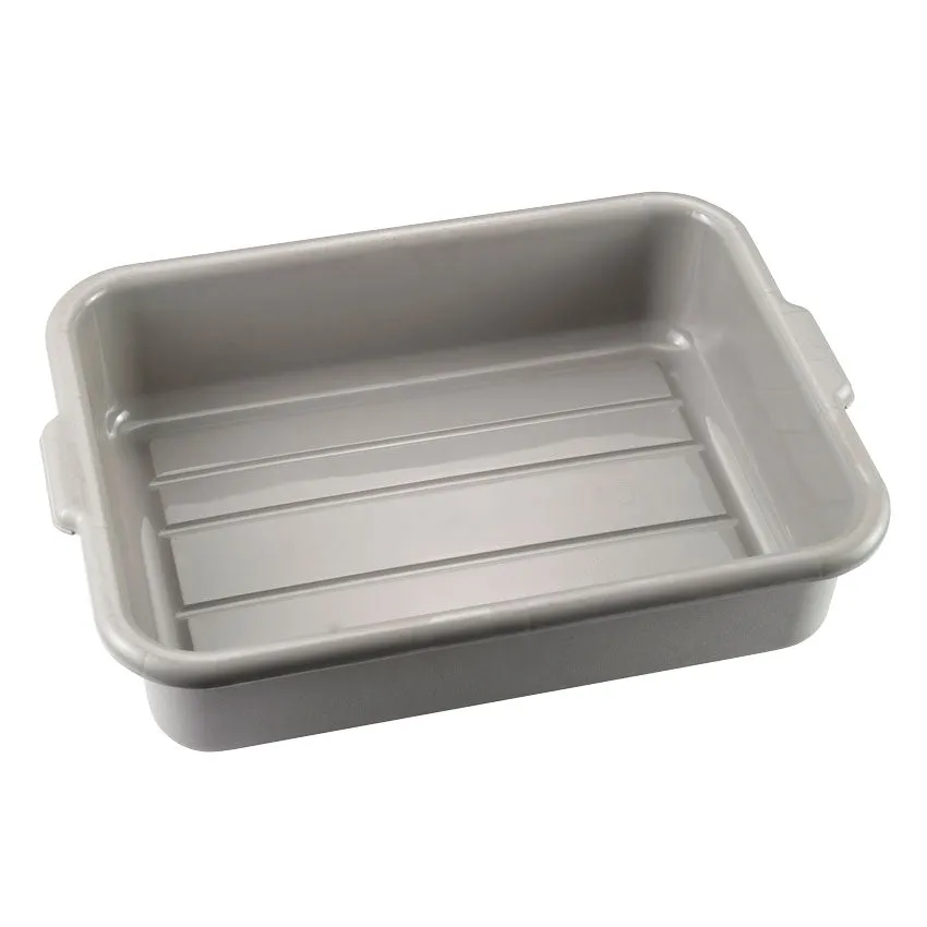 Omcan 21.5″ x 15.5″ x 7″ Standard Gray Bus Box