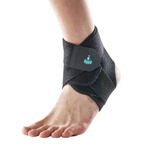 OPPO RA100 Adjustable Ankle Brace - Breathable Neoprene Ankle Support for Sprained Ankle & Plantar Fasciitis Relief (Black, One Size, Pack of 1)