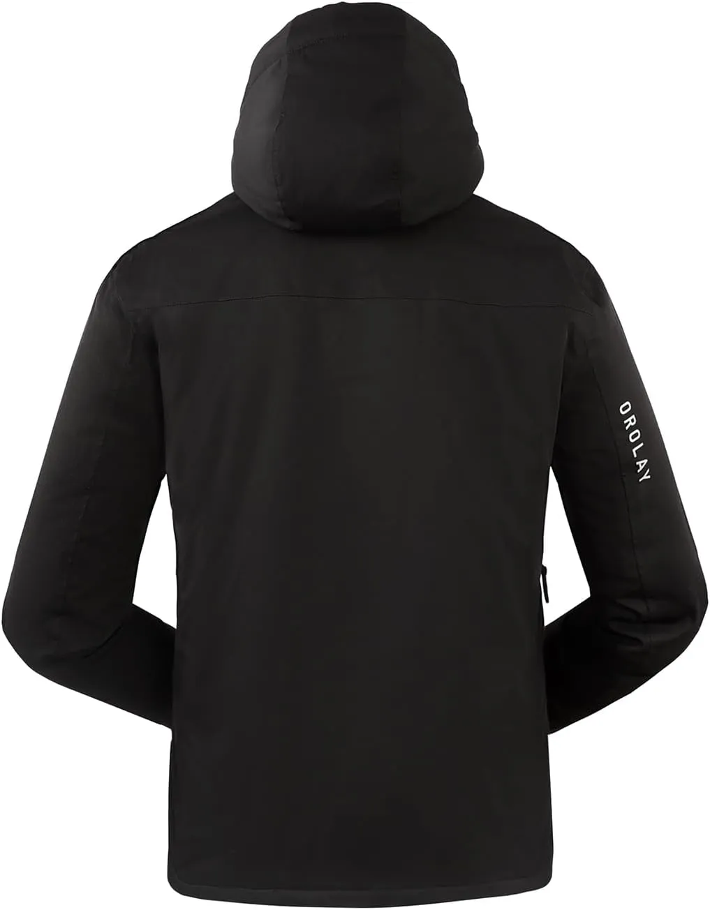 Orolay Men's Mountain Waterproof Ski Jacket Windproof Rain Jacket Winter Warm Snow Coat