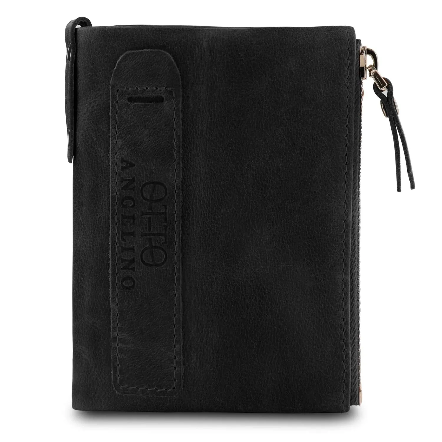 Otto Angelino Genuine Leather Multipurpose Bifold Wallet - RFID Blocking - Unisex
