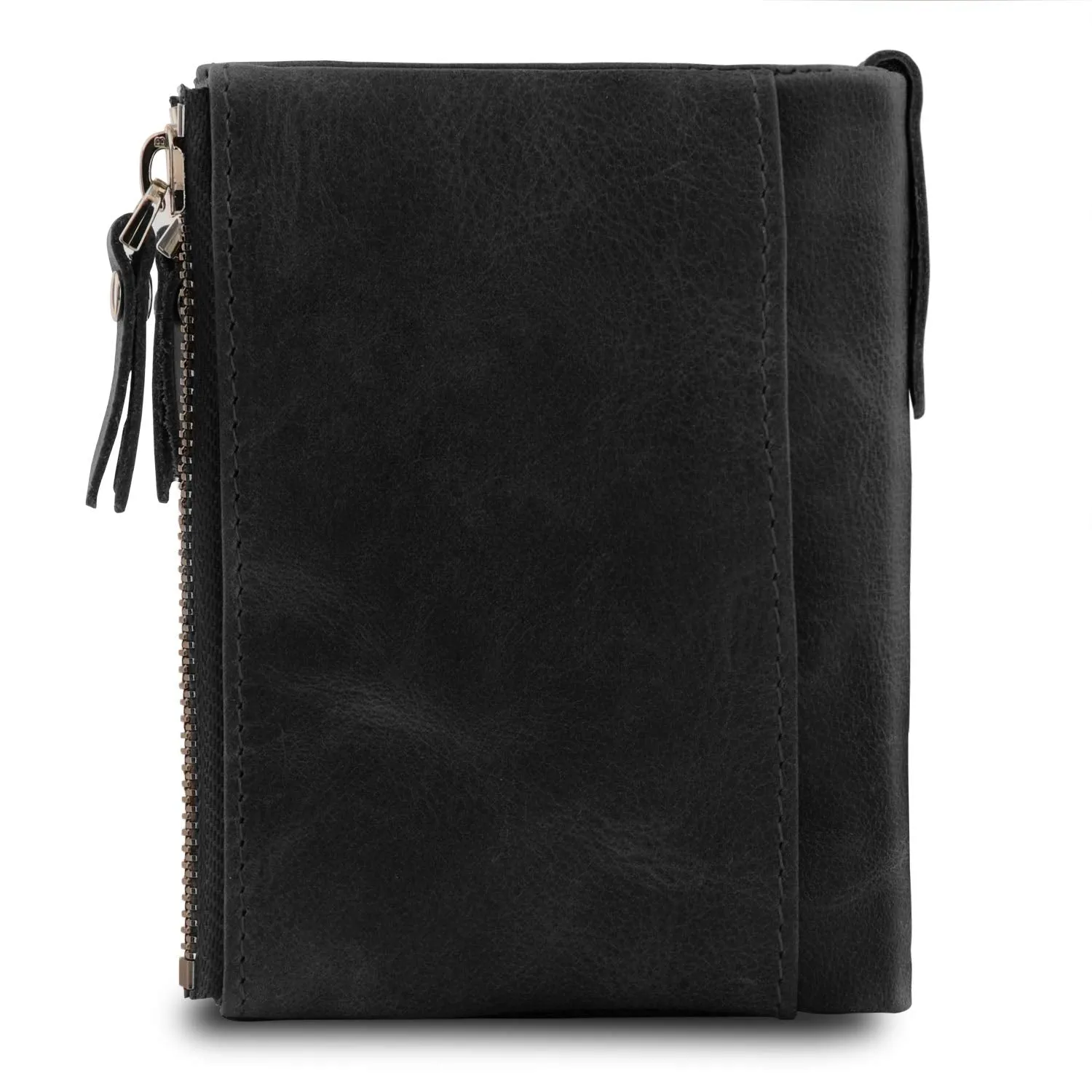 Otto Angelino Genuine Leather Multipurpose Bifold Wallet - RFID Blocking - Unisex