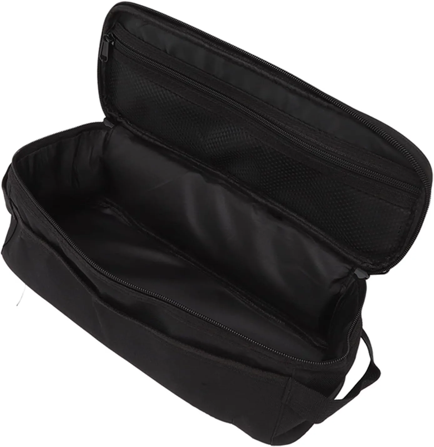 Outdoor Camping Cooker Storage Bag, Thick Oxford Cloth, Convenient Classification, Black Mud Pattern, Use for Outdoor Tableware or Travel Toiletries