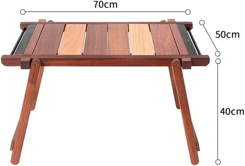Outdoor Camping Portable Two Unit Extension Table for Picnic BBQ Folding Lightweight Camping Table