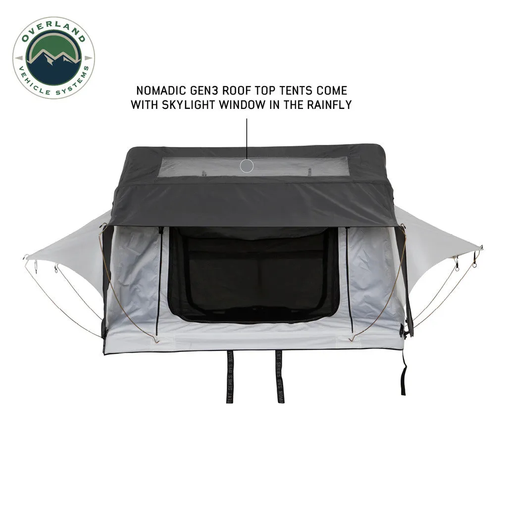 OVERLAND VEHICLE SYSTEMS | Nomadic 3 Arctic Extended Roof Top Tent (18339926)