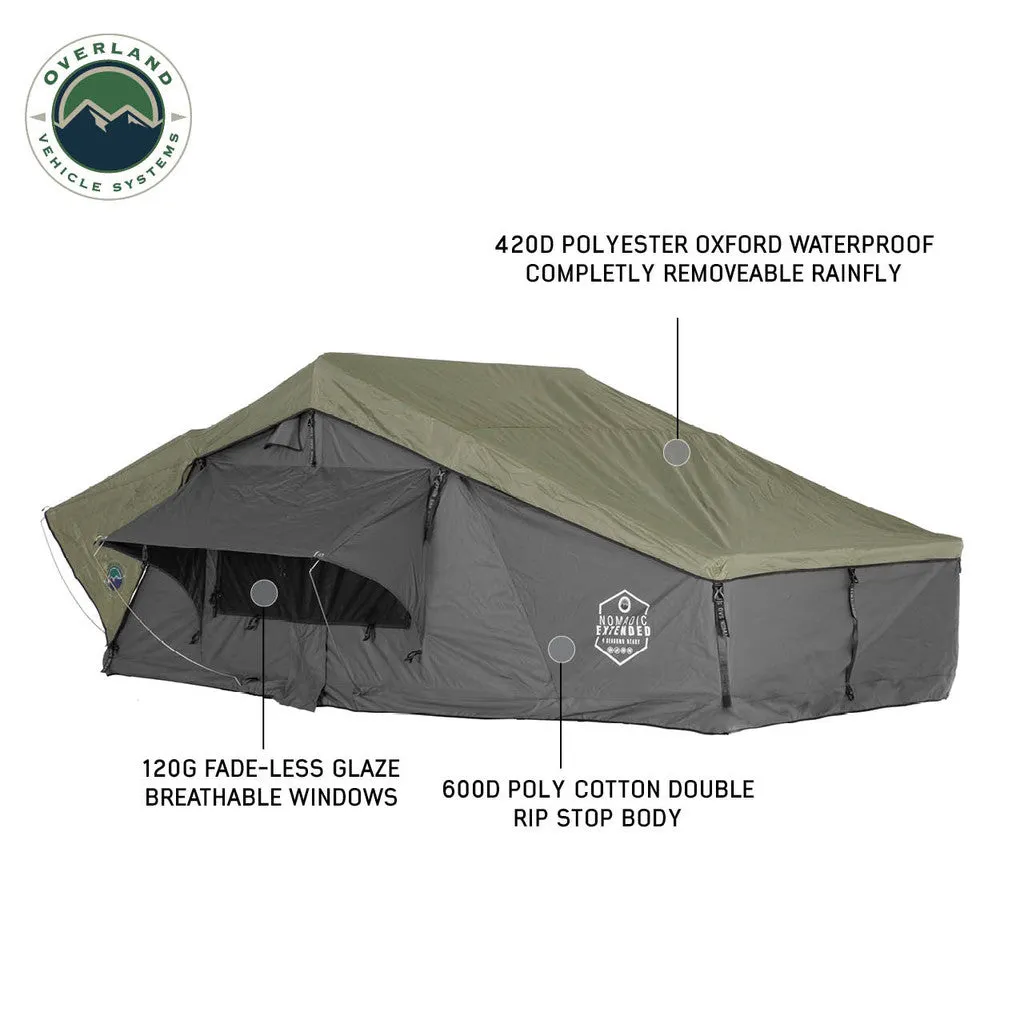 Overland Vehicle Systems - Nomadic 3 Extended Roof Top Tent