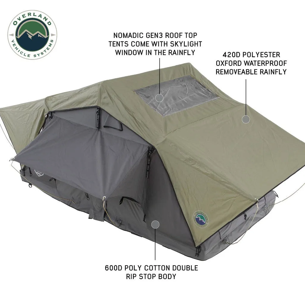 Overland Vehicle Systems - Nomadic 3 Standard Roof Top Tent