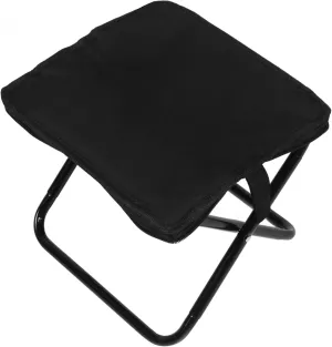 Oxford Fabric Folding Stool for Garden Camping Hiking Portable Durable Round Stool