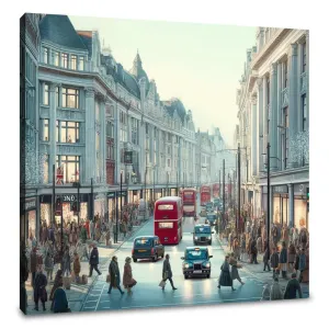 Oxford Street London Canvas
