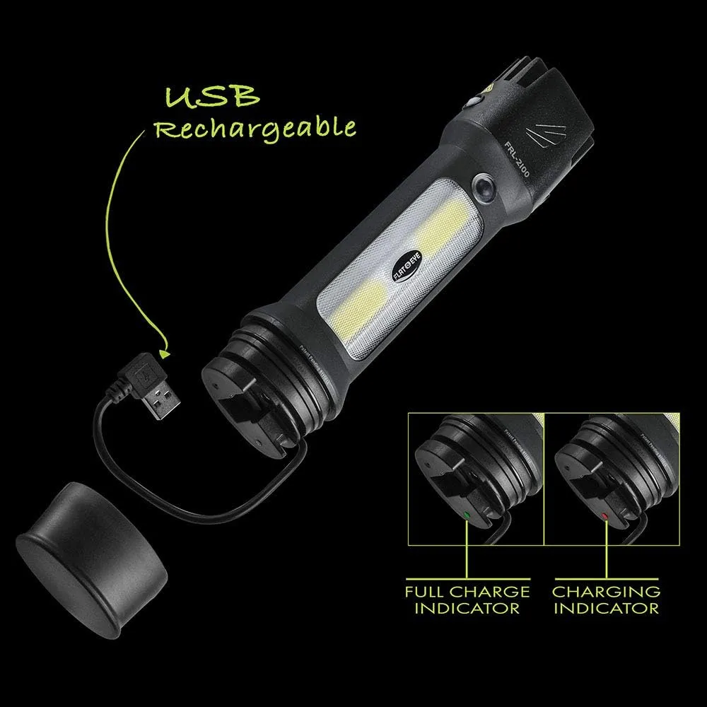 Panther Vision FLATEYE High Performance UNROUND Flashlight CREE LED Multi Position Waterproof & Shockproof (2175 Lumens   Lantern)