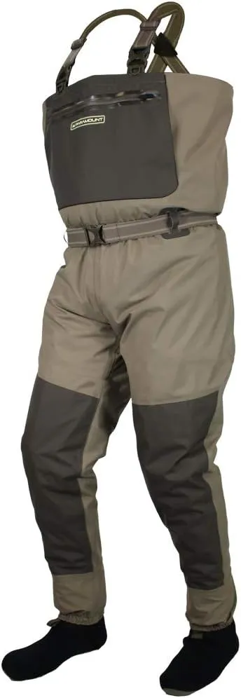 Paramount Outdoors Deep Eddy Breathable Stockingfoot Fishing Wader Regular and Stout Sizes