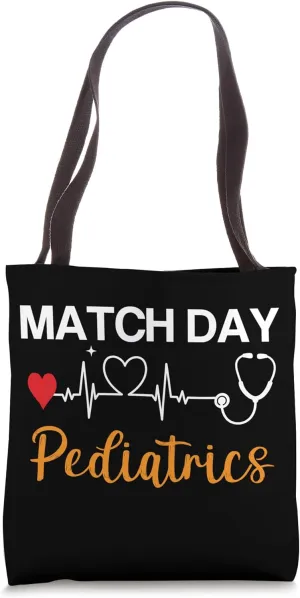 Pediatrics Match Day 2025 Medical Student Residency Ped Tote Bag