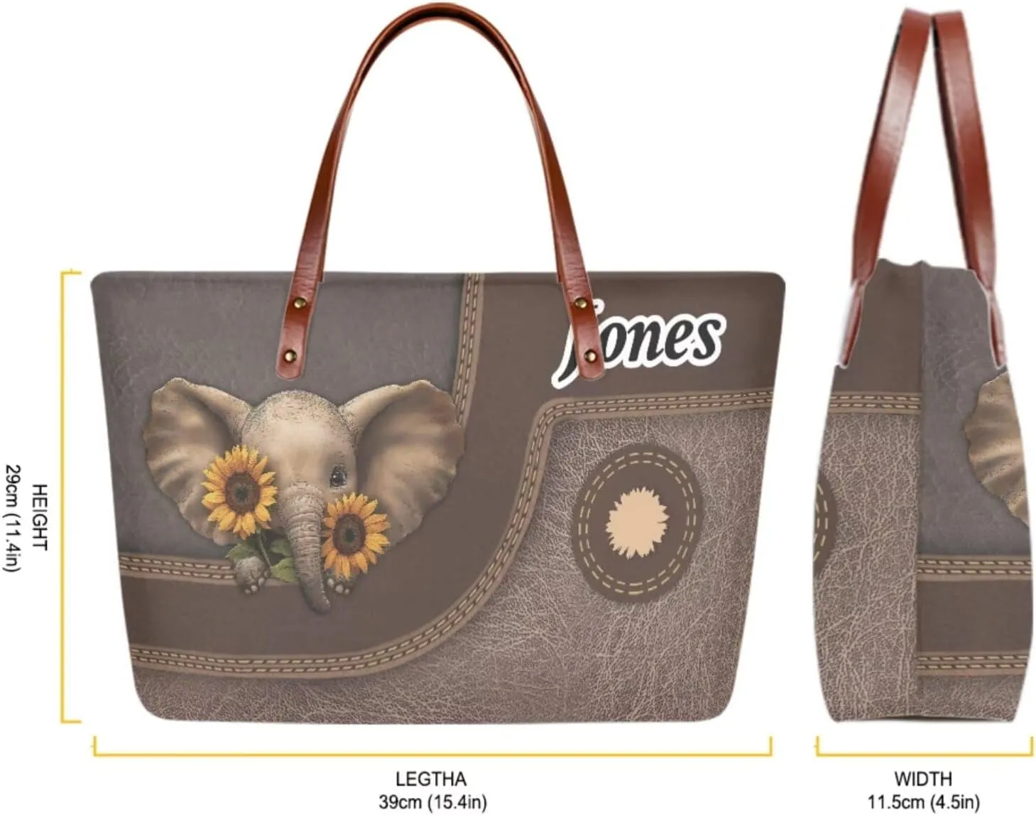 Personalized Purse and Wallet Set for Women, Customied Handbag with Leather Clutch Purse Custom Name Purse Set