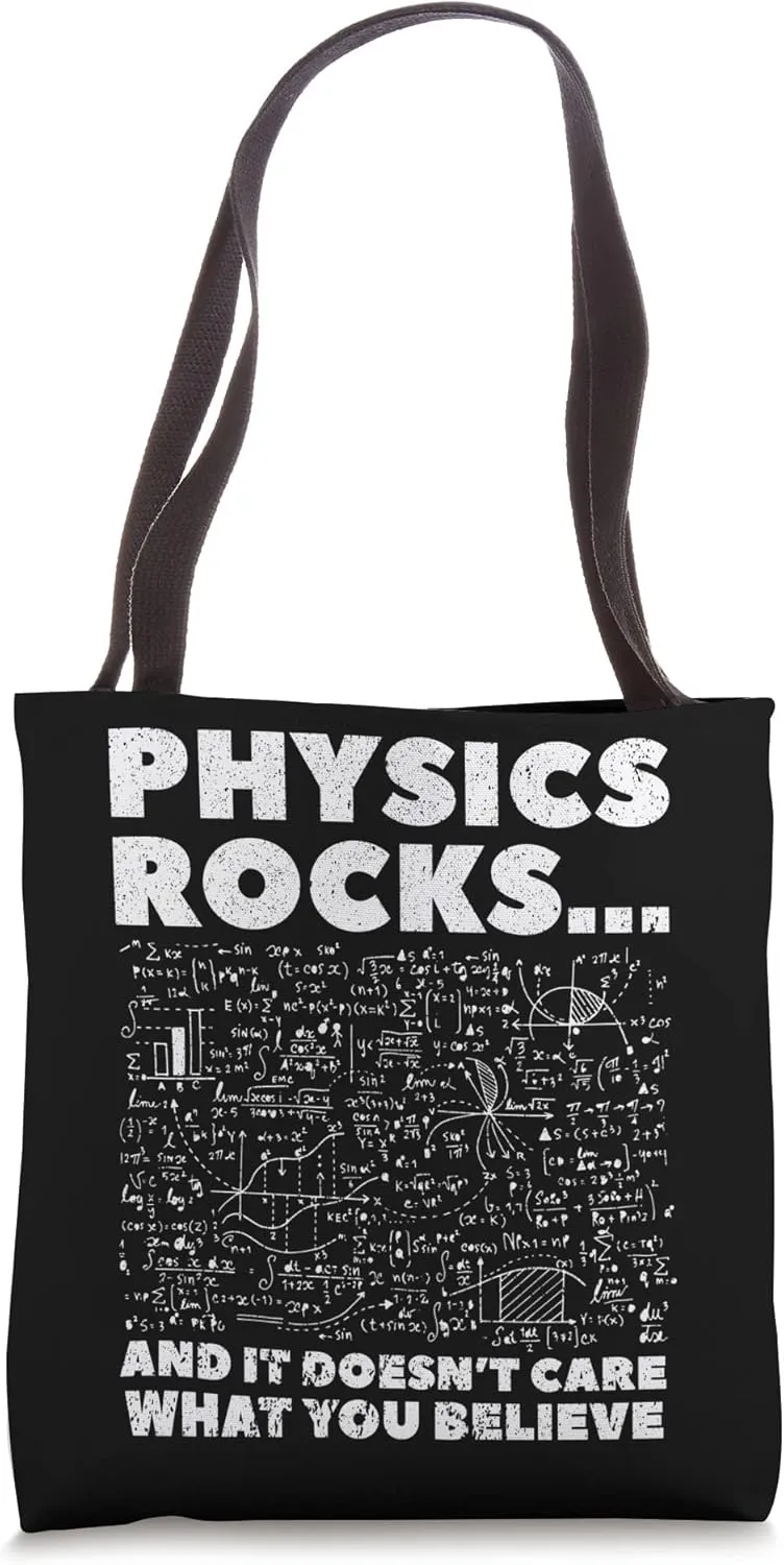 Physics Teacher Funny Scientist Nerd Physicist Physics Tote Bag
