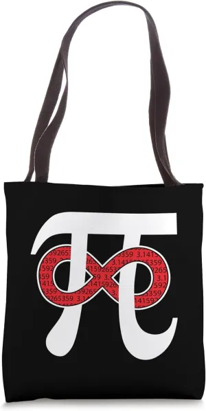 Pi Tee 3,14 Pi Number Symbol Math Science Gift Tote Bag