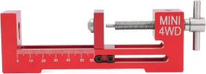 Pilipane Aluminium Alloy Tire Installer Wheel Loader Tires Fitter Device for RC Mini 4 Wheel Drive Racing Car DIY Parts Durable Portable Easy to Use Tool for Enthusiasts (Red)