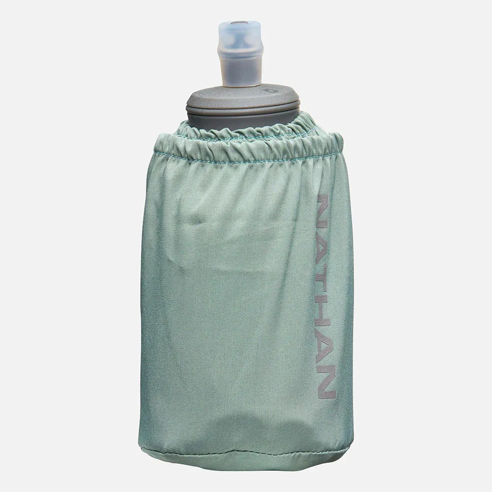 Pinnacle Soft Flask Handheld 18oz (Sage Green/Reflective Silver)