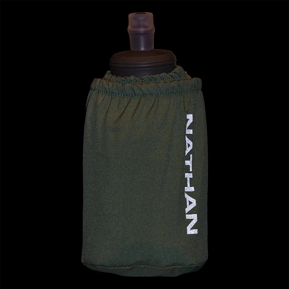 Pinnacle Soft Flask Handheld 18oz (Sage Green/Reflective Silver)