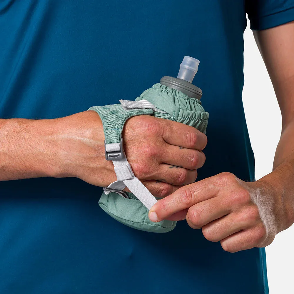 Pinnacle Soft Flask Handheld 18oz (Sage Green/Reflective Silver)