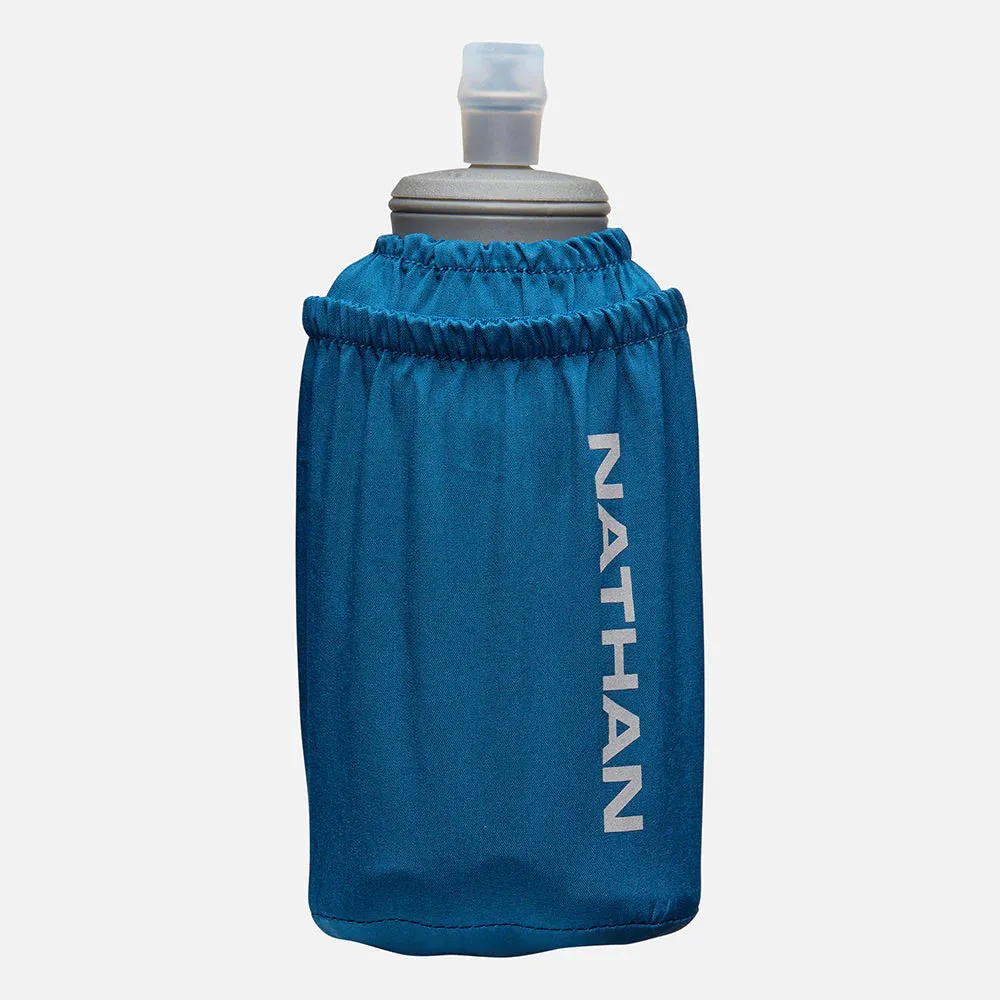 Pinnacle Soft Flask Handheld 18oz (Sailor Blue/Reflective Silver)