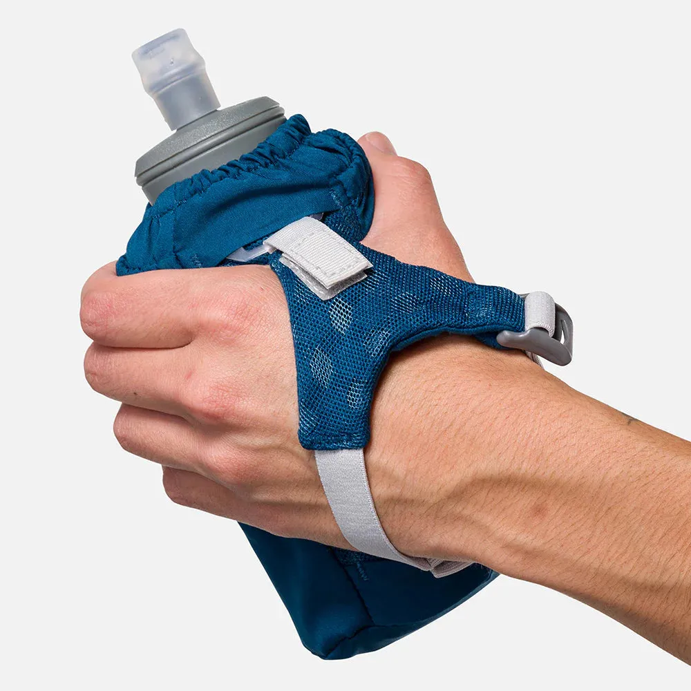 Pinnacle Soft Flask Handheld 18oz (Sailor Blue/Reflective Silver)