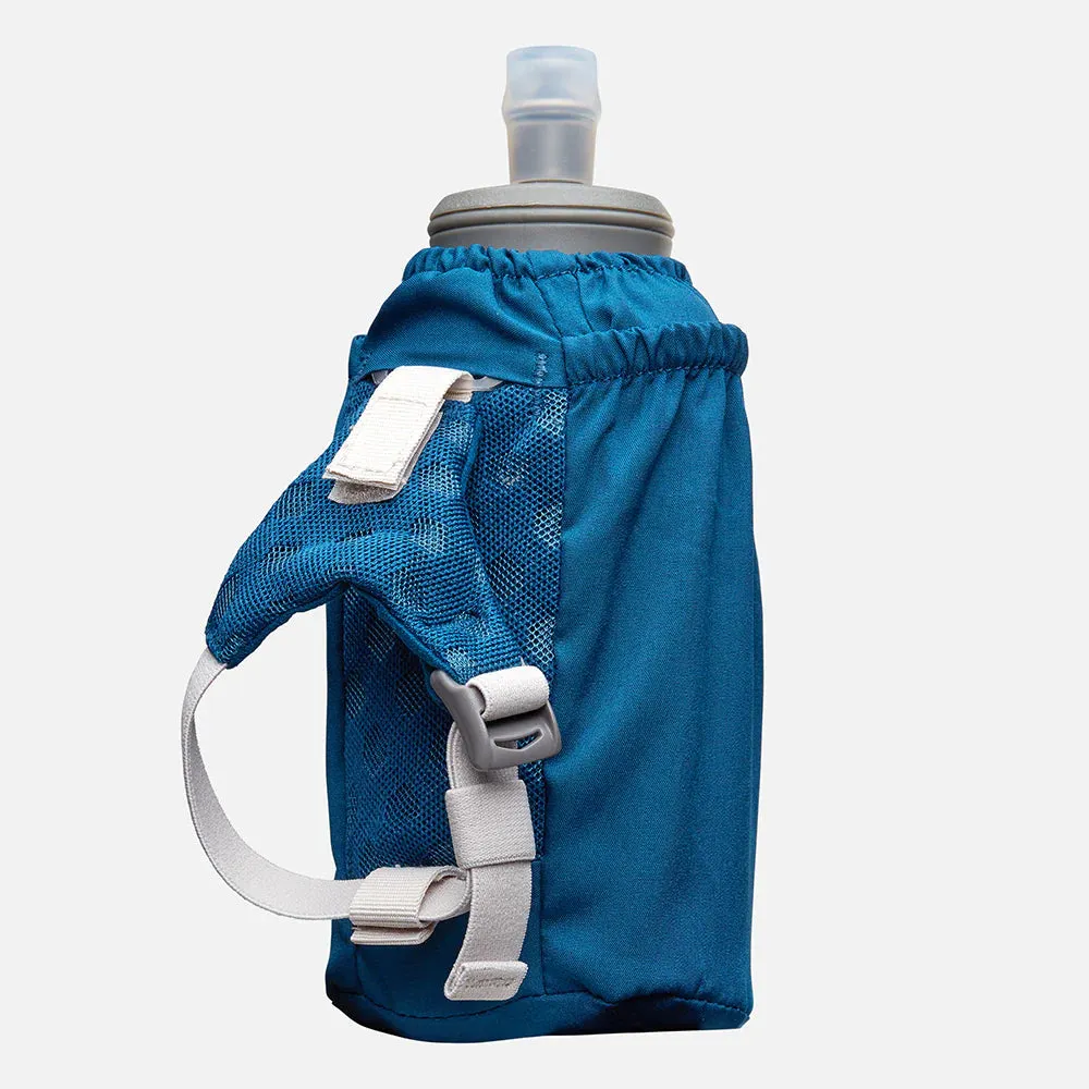 Pinnacle Soft Flask Handheld 18oz (Sailor Blue/Reflective Silver)