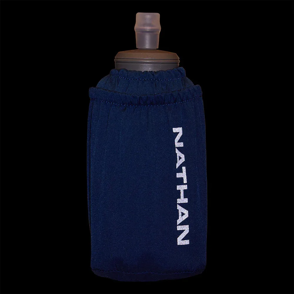 Pinnacle Soft Flask Handheld 18oz (Sailor Blue/Reflective Silver)