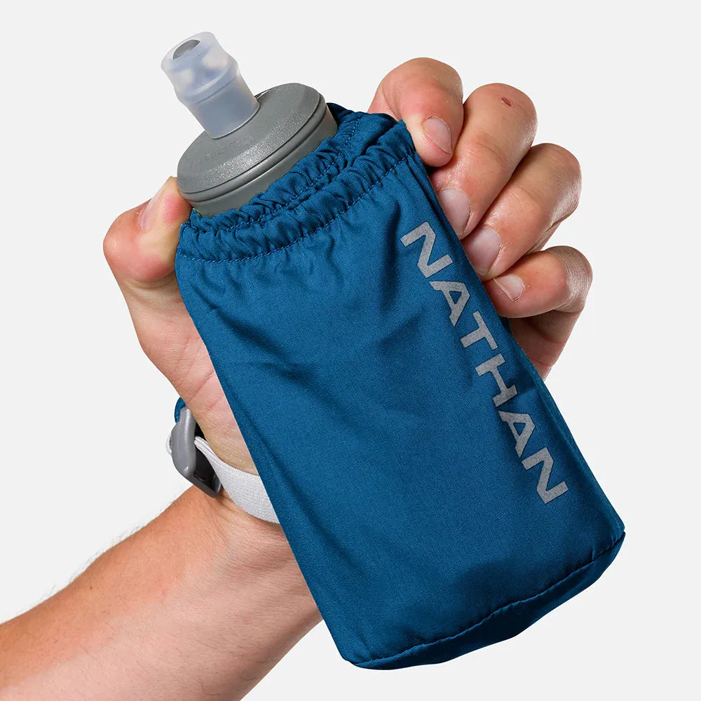 Pinnacle Soft Flask Handheld 18oz (Sailor Blue/Reflective Silver)