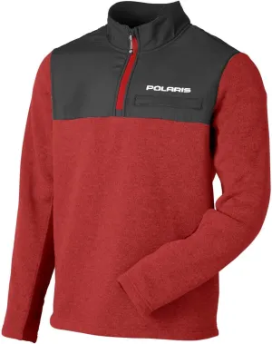 Polaris Men's Titan Thermal Quarter-Zip Sweater – Moisture-Wicking, Breathable Mid-Layer with Comfortable Fit
