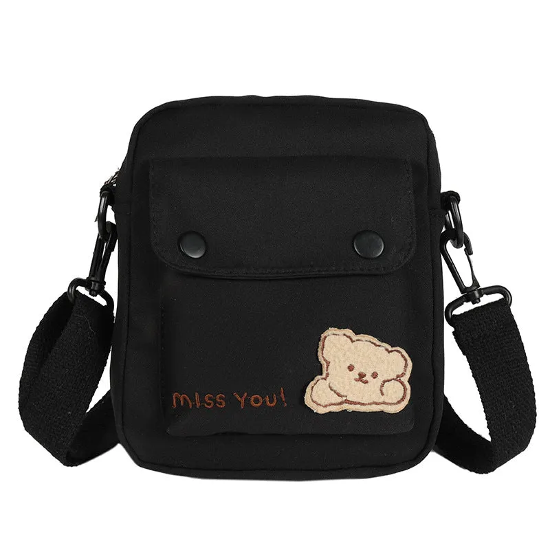 Popular Women's Cute Little Bear Minimalist Shoulder Bags