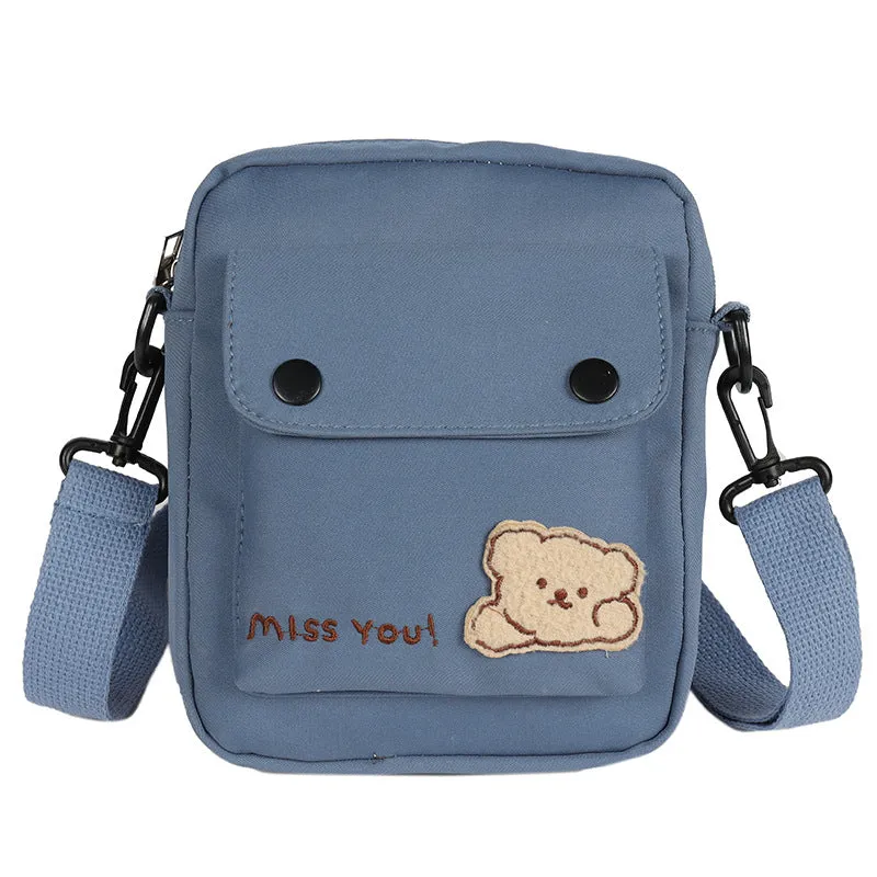Popular Women's Cute Little Bear Minimalist Shoulder Bags