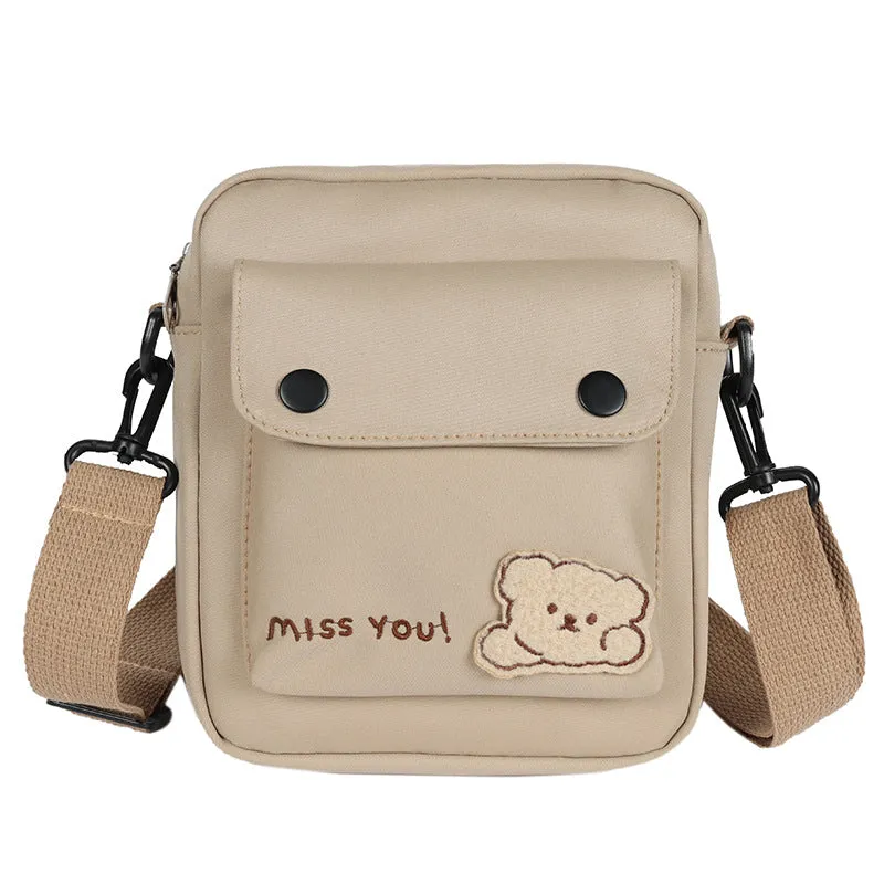 Popular Women's Cute Little Bear Minimalist Shoulder Bags