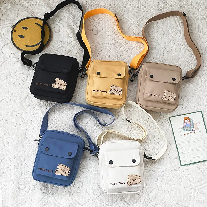 Popular Women's Cute Little Bear Minimalist Shoulder Bags