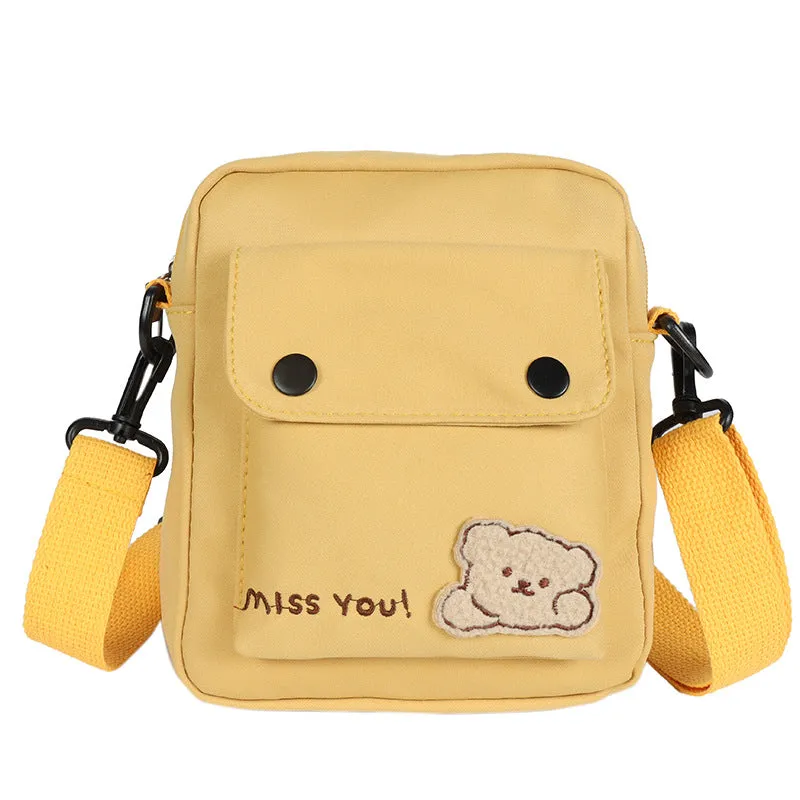 Popular Women's Cute Little Bear Minimalist Shoulder Bags