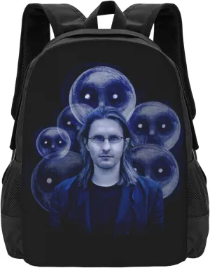 Porcupine Rock Tree Band Backpack Large Capacity Backpacks Minimalist Leisure Travel Daypack 12.5X5.5X16.5 inch