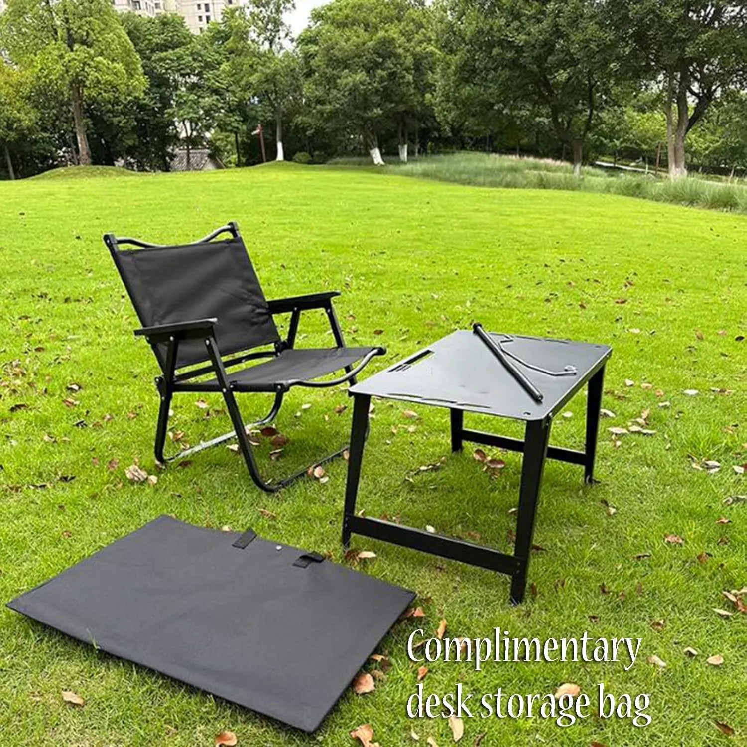 Portable Camping Table Picnic Table Aluminum Alloy Compact Camping Table Two Options for Outdoor Camping Hiking
