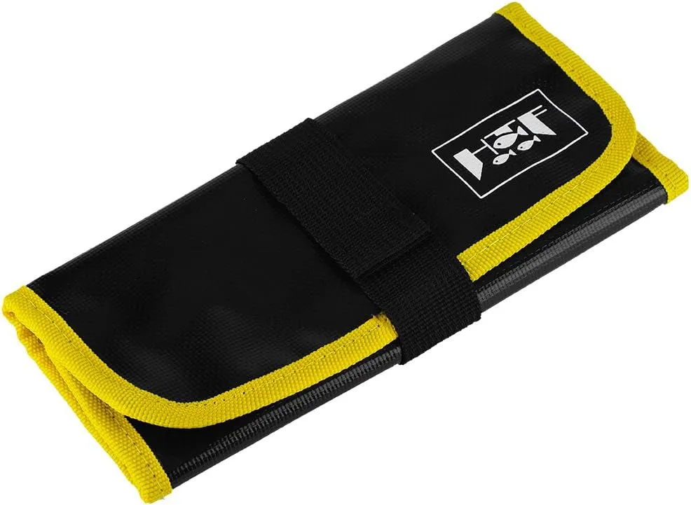 Portable Fishing Lures Bag - Yellow, Vertical Jig Storage Organizer