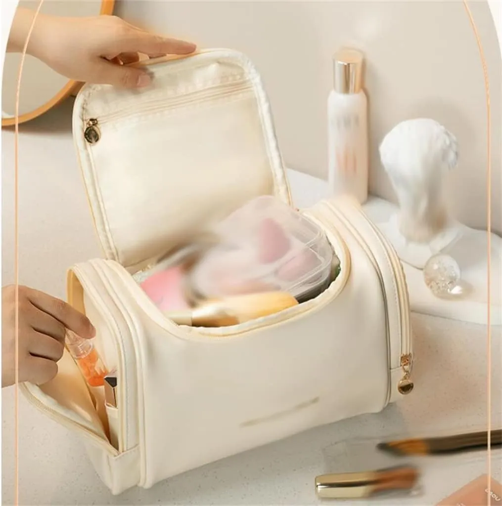 Portable Makeup Bag Multifunctional Travel Storage Bag Washing Bag Portable Storage Bag(E)