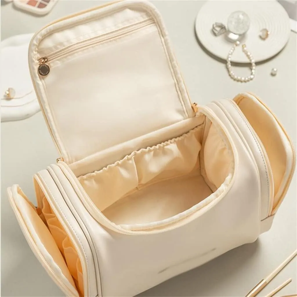Portable Makeup Bag Multifunctional Travel Storage Bag Washing Bag Portable Storage Bag(E)