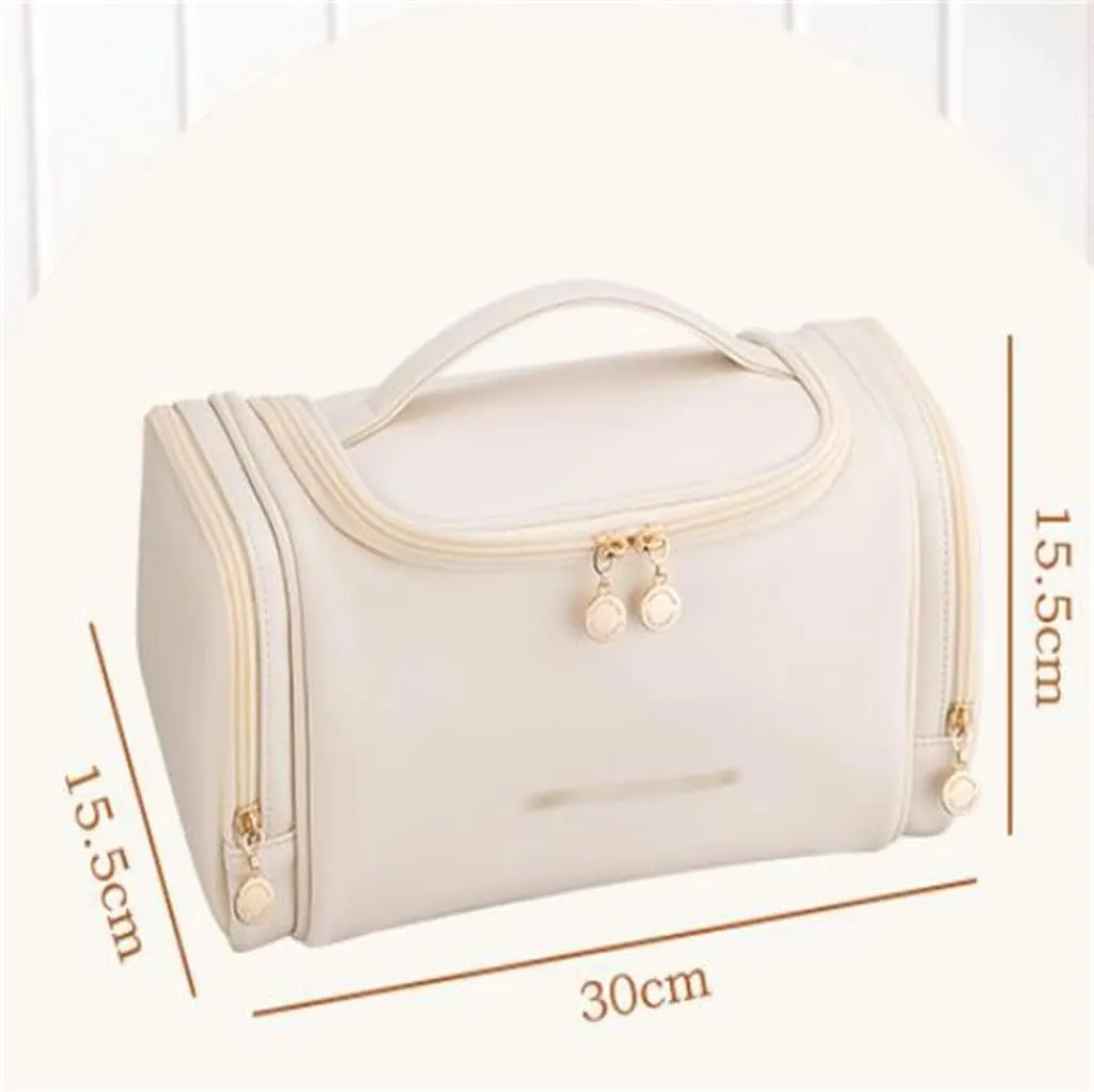 Portable Makeup Bag Multifunctional Travel Storage Bag Washing Bag Portable Storage Bag(E)