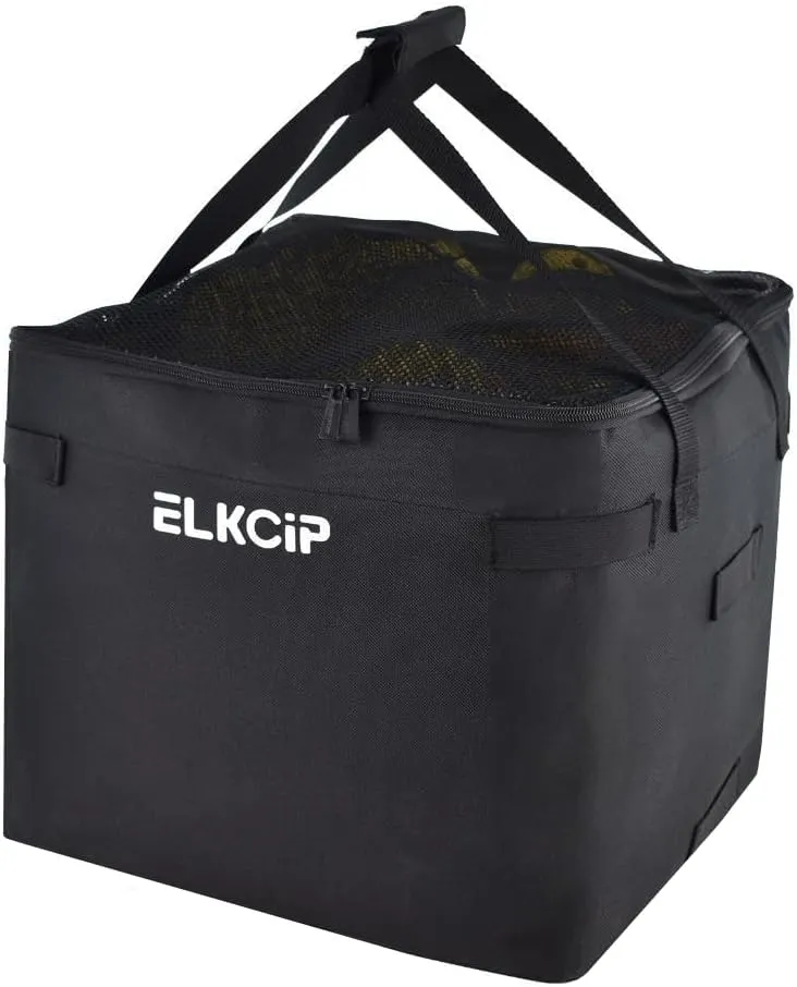 Portable Pickleball & Tennis Ball Collector - Pickleball Retriever Basket Carrier Gatherer Picker Hopper Container for Picking and Storage Training Tool for Ball