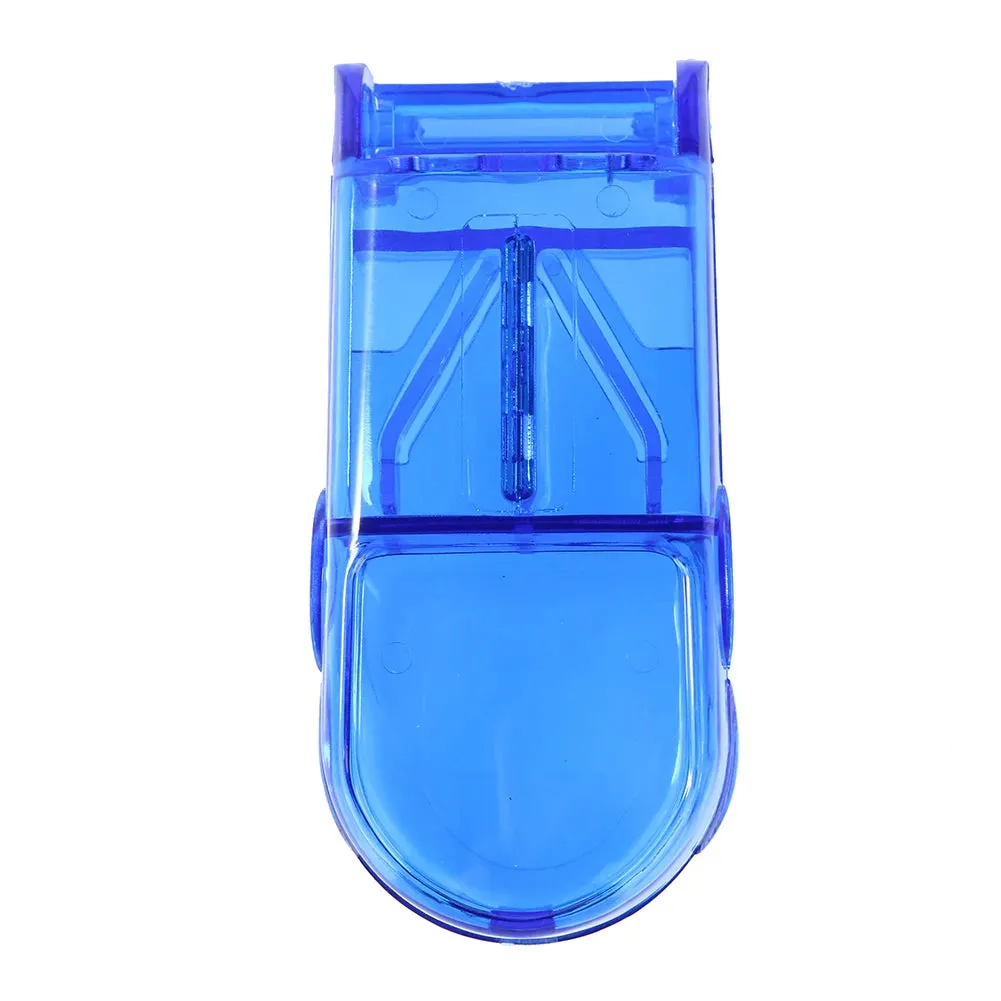 Portable Pill Cutter Box - Pill Splitter Medicine Holder - Compact Pill Storage
