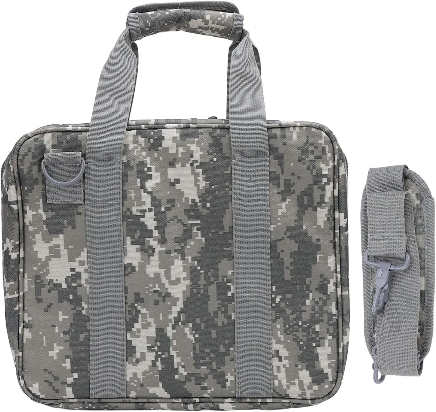 Portable Satellite Accessory Storage Bag for Adapters Cables Mounting Kit Canvas Satellite Protective Carry Case Handbag Convenient for Travel, Camping, and Outdoor Adventures