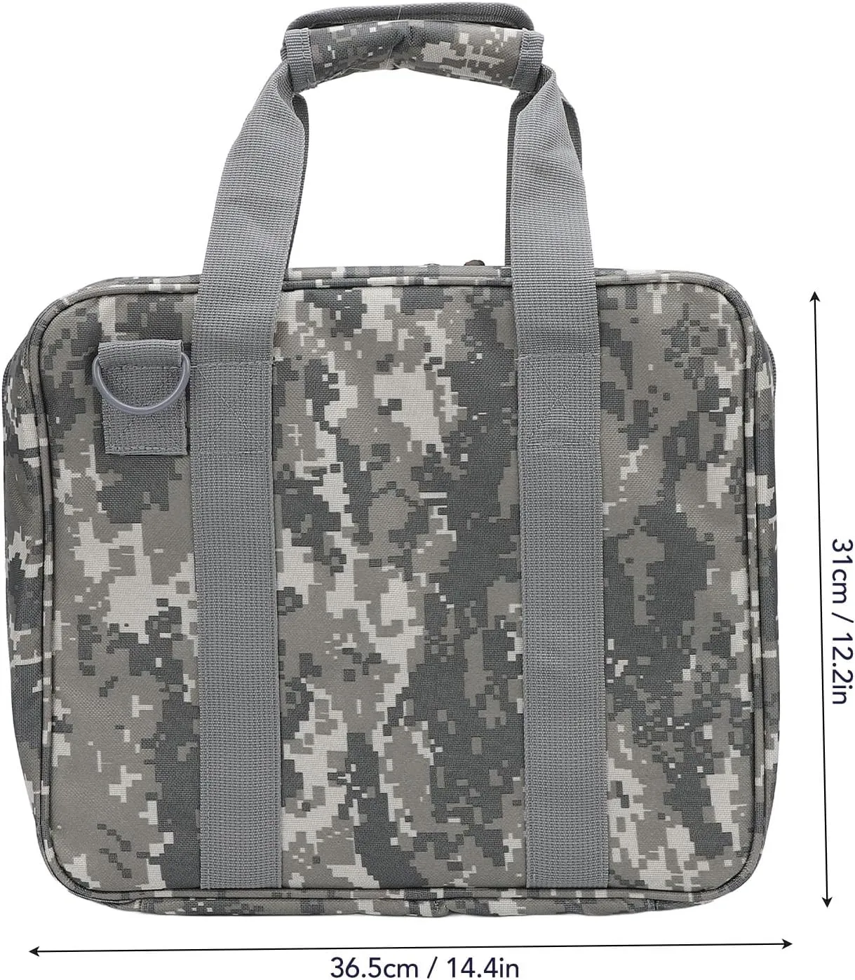 Portable Satellite Accessory Storage Bag for Adapters Cables Mounting Kit Canvas Satellite Protective Carry Case Handbag Convenient for Travel, Camping, and Outdoor Adventures