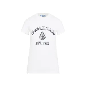 PRADA Essential Cotton T-Shirt for Women - SS25