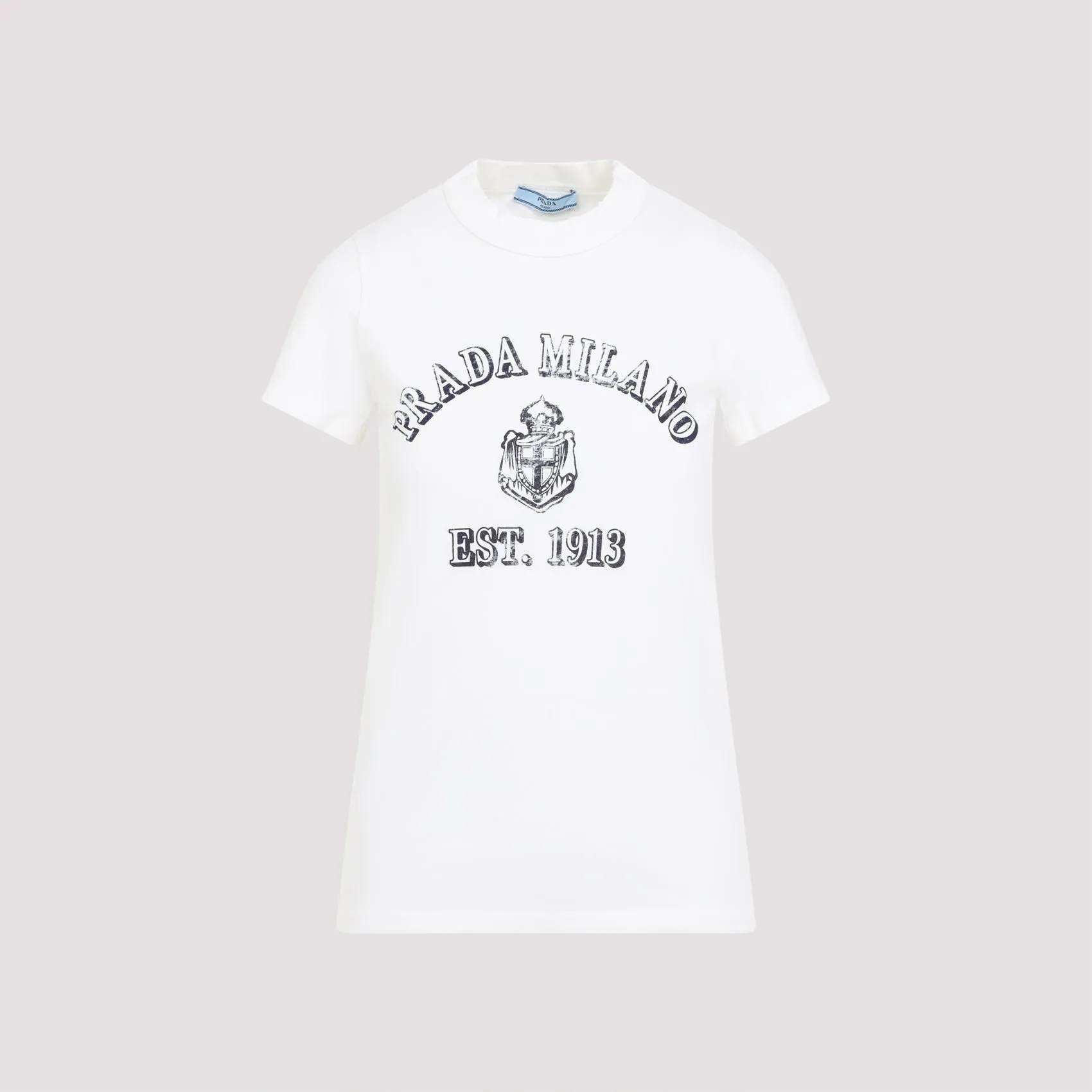 PRADA Essential Cotton T-Shirt for Women - SS25